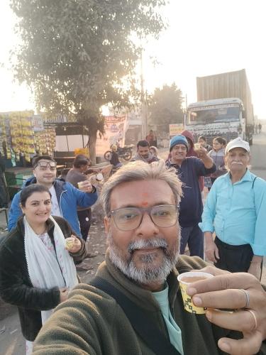 પગપાળા પ્રવાસ ગાંધીધામ થી જરૂ